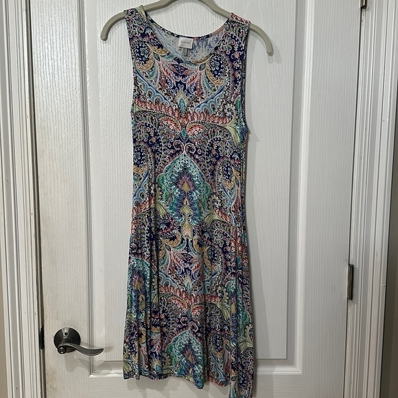 Cupio Dresses & Skirts - Cupio size S/P Sleeveless multicolor dress